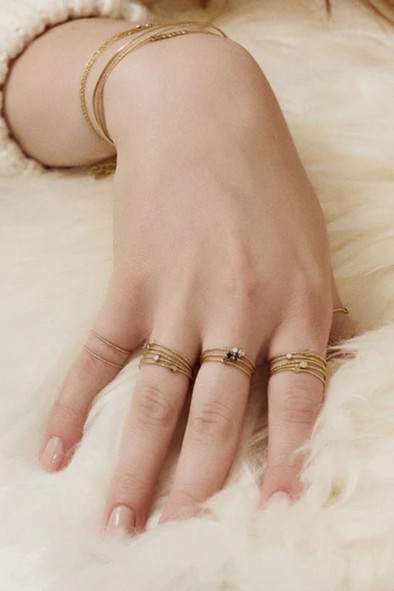 copy of Boucles d'oreilles pendantes Pensée