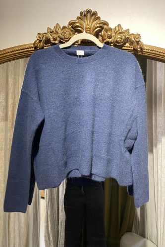 copy of Pull en laine de renard gris