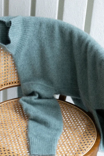 copy of Pull en laine de renard gris