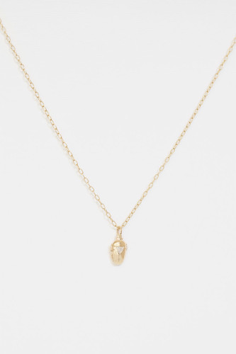 Collier scarabée en diamants trillion