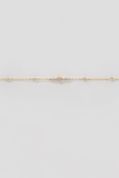 Bracelet à petits diamants œil