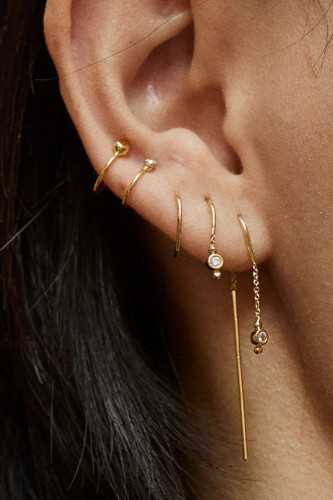 boucles d'oreilles à chaîne Éclats