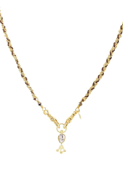 copy of N° 990 COLLIER GOLD BROWN