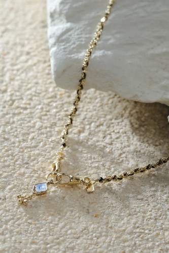 N° 989 COLLIER GOLD BROWN