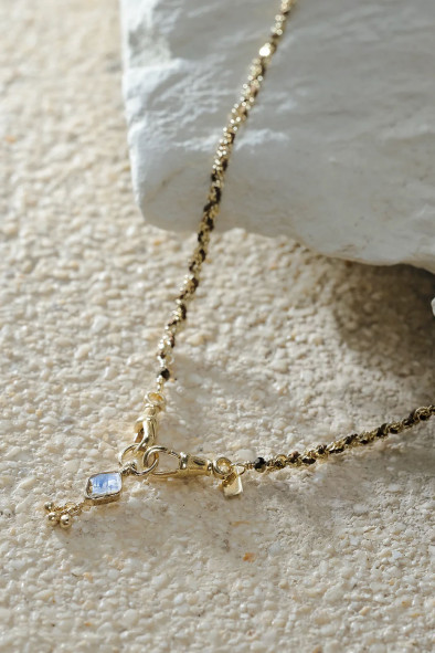 N° 989 COLLIER GOLD BROWN