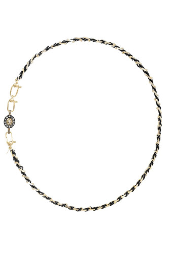 N° 952 collier gold black