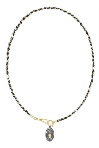 N° 951 collier gold black