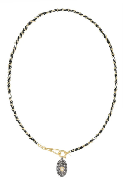 N° 951 collier gold black