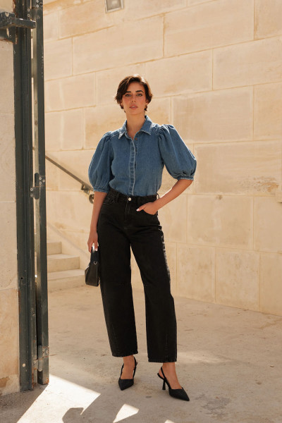 Jean Brandy - denim gris 2