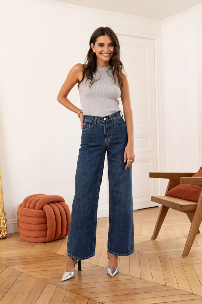 Jean Capucine - denim foncé 2