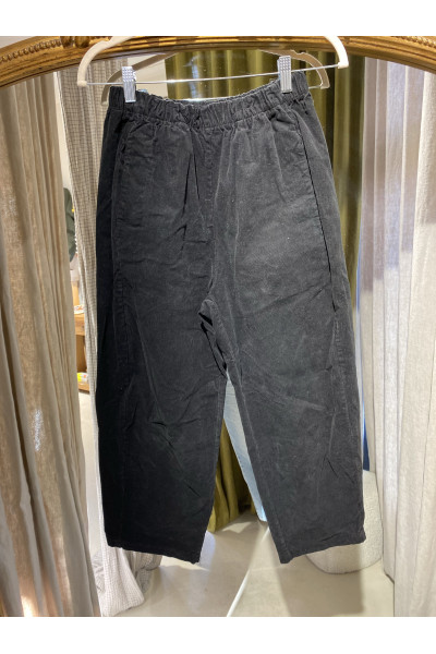 Pantalon Magic velours fine côte noir