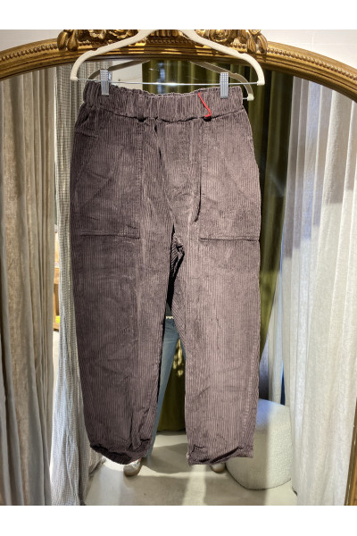 copy of Pantalon Magic velours camel à Poches