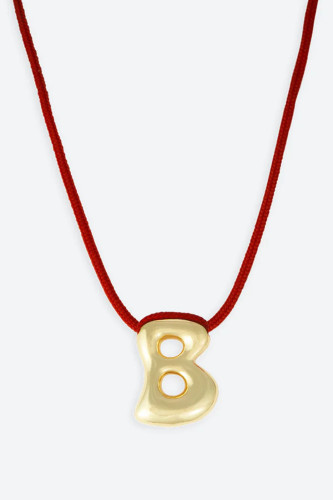 Collier lettre alphabet