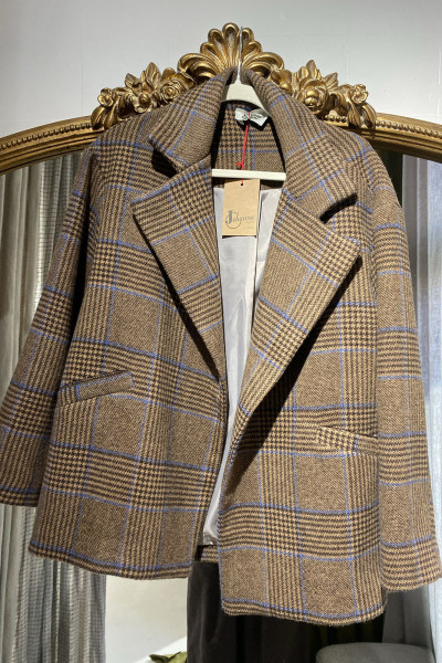 Veste Tailleur Carreaux