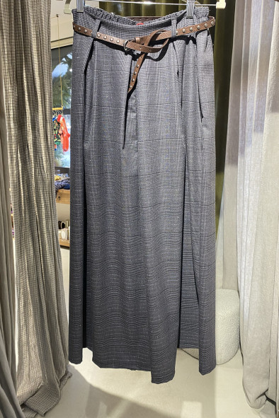 Pantalon Large Prince-de-Galles