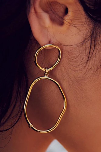 Boucles d'oreilles pendantes Victoire