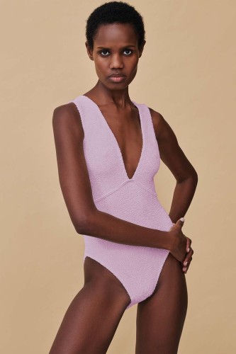 Maillot une pièce Ariel Lavender