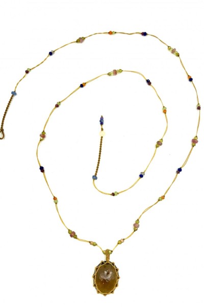 Tibétain Long Quartz miel 2