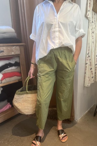 Le pantalon magic fin olive