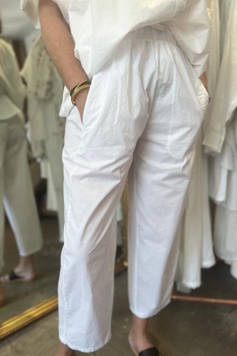 Le pantalon magic fin blanc