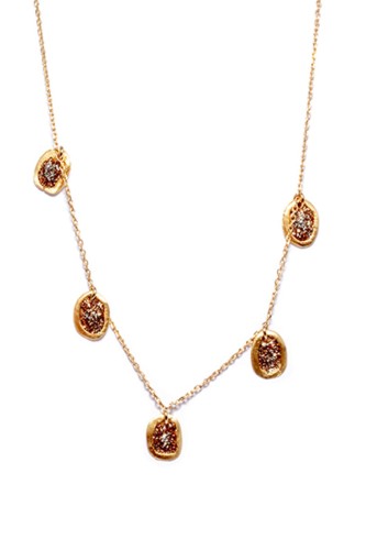 Collier multi médailles Eclat