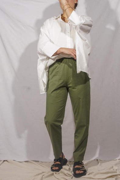 Pantalon happy kaki