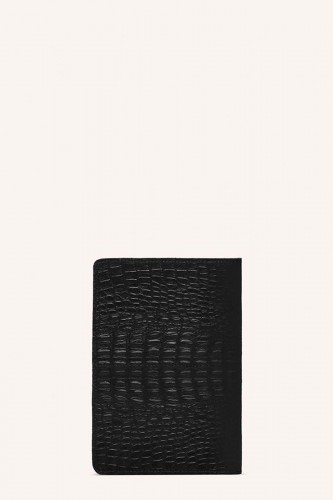 Paper passeport croco black