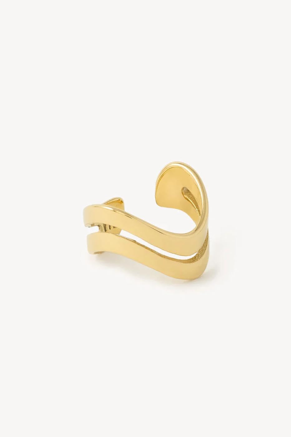 Earcuff wavy double