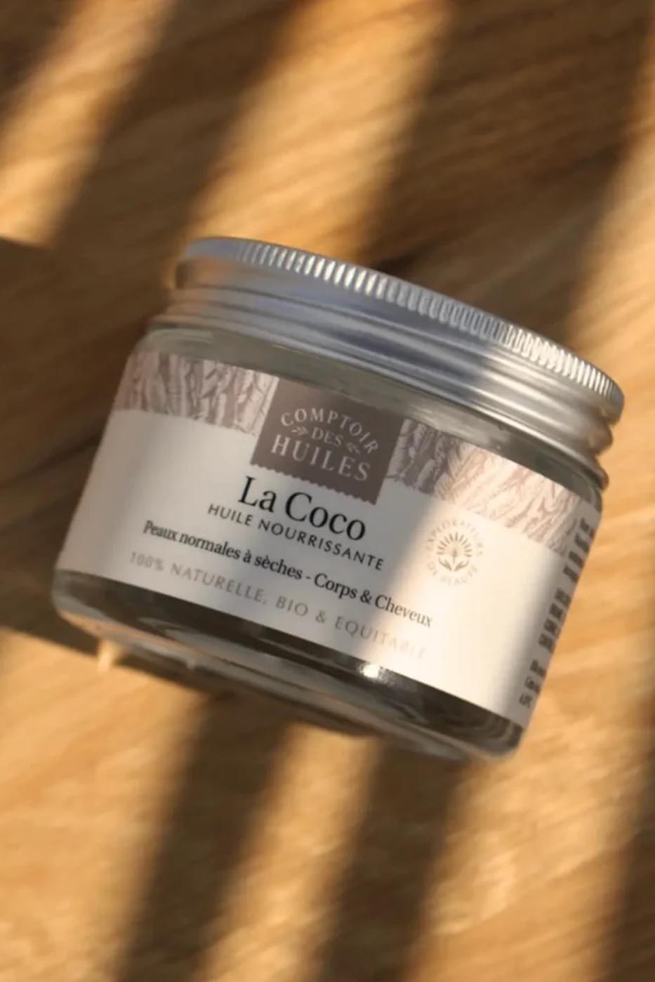 Huile de coco biologique - Soin du corps et des cheveux