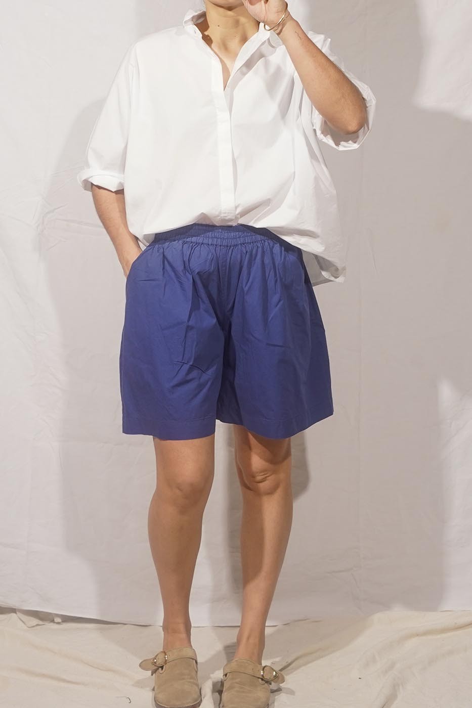 Short Tamara popeline