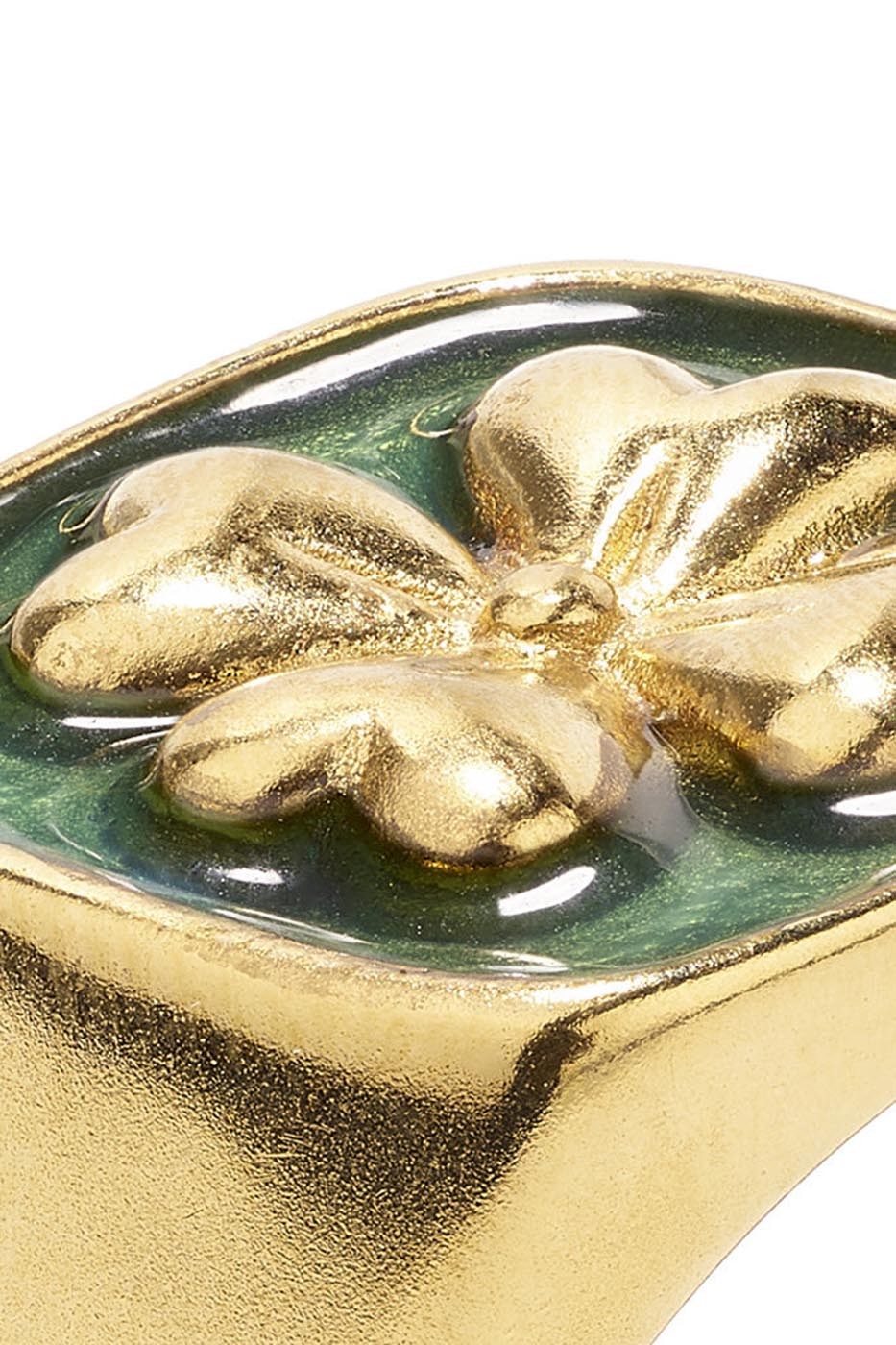 Bague Chevalière Talisman Trèfle