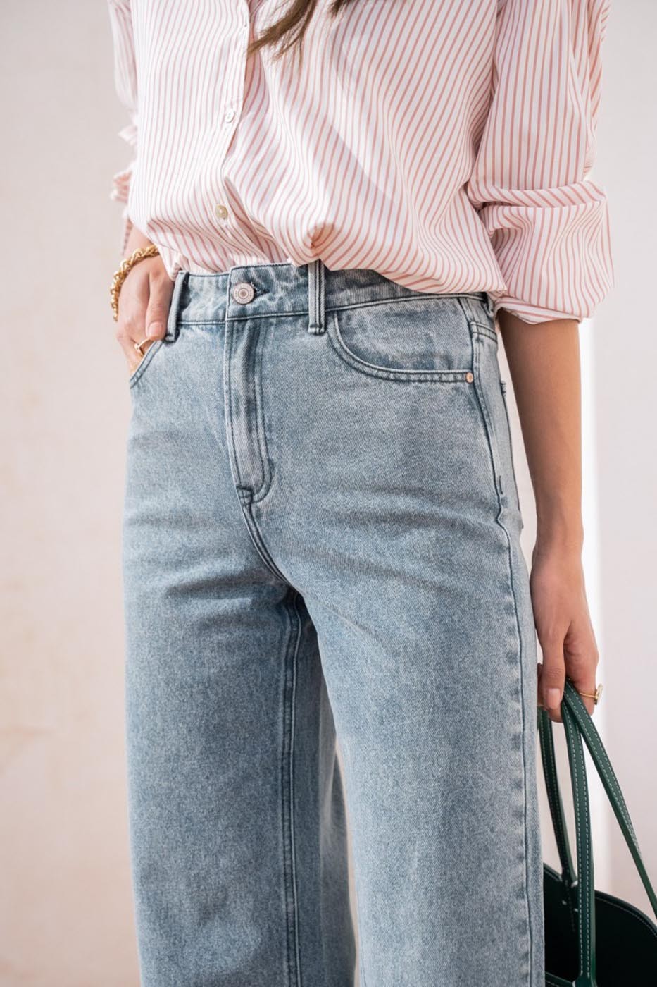 Jean straight wide Raphael