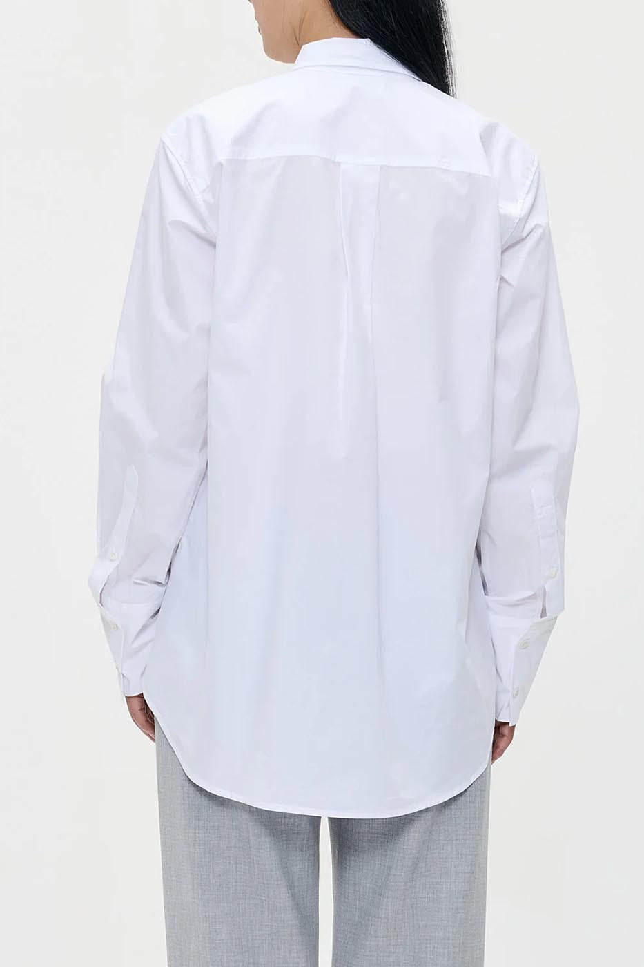 Chemise en Popeline blanche