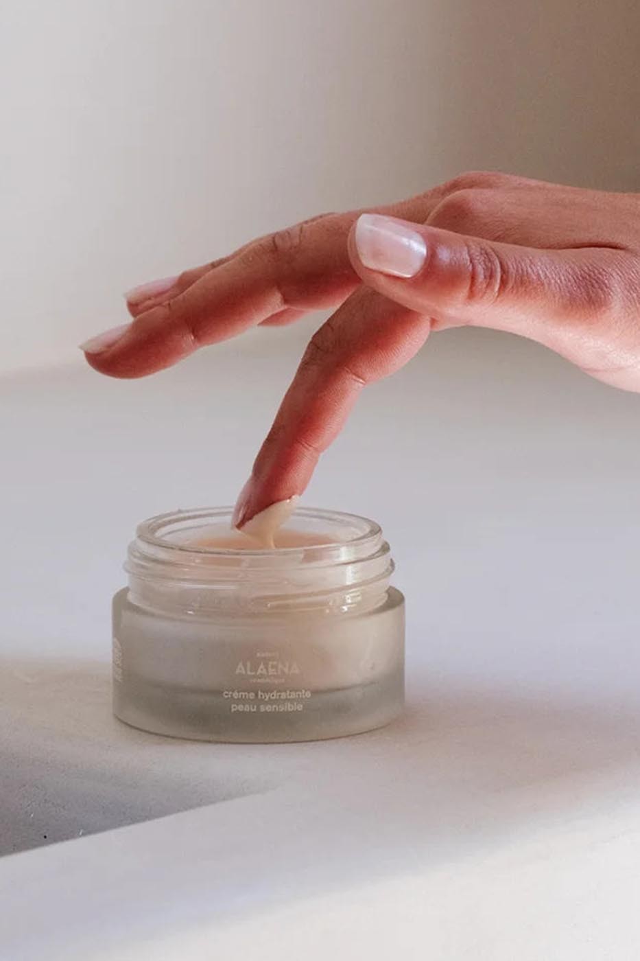 Crème hydratante peau sensible