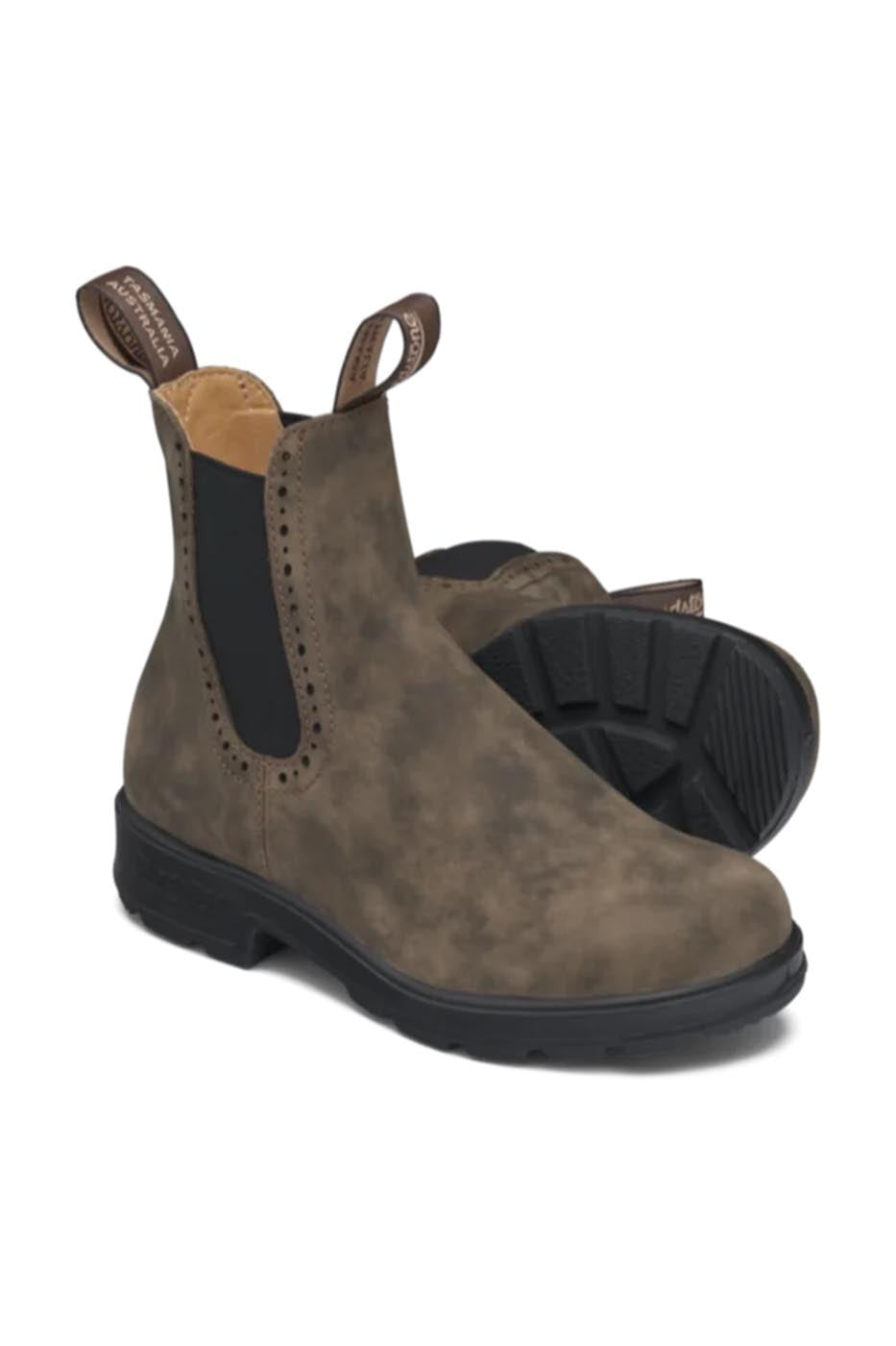 High Chelsea Boots #1351 Rustic Brown