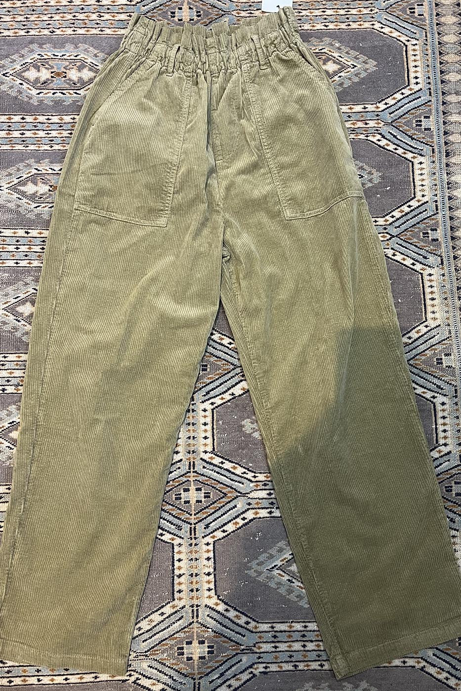 PANTALON YAEL VELOURS GRANOLA