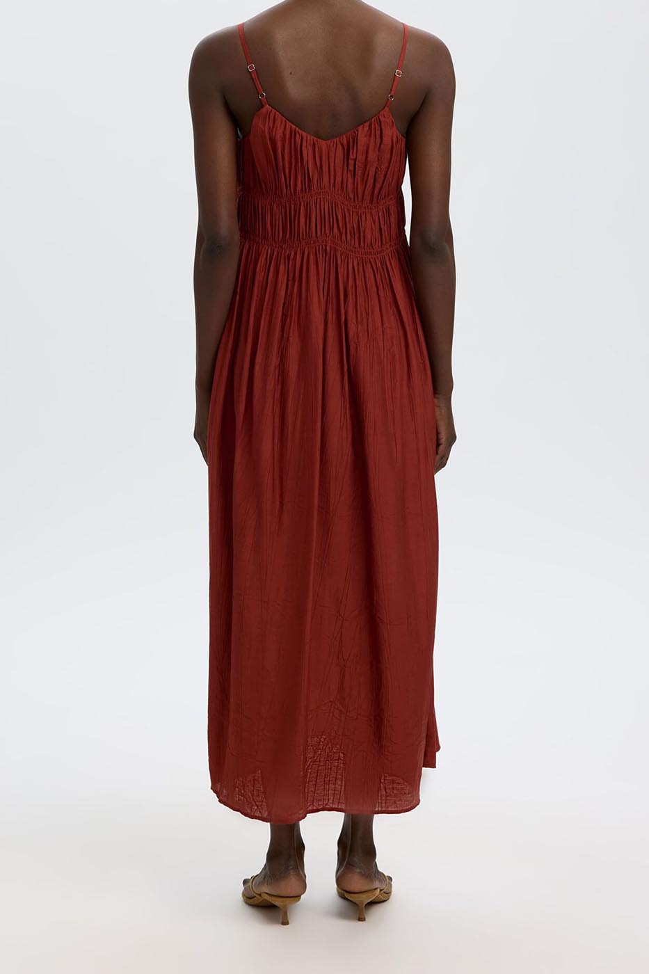Robe décolleté en V