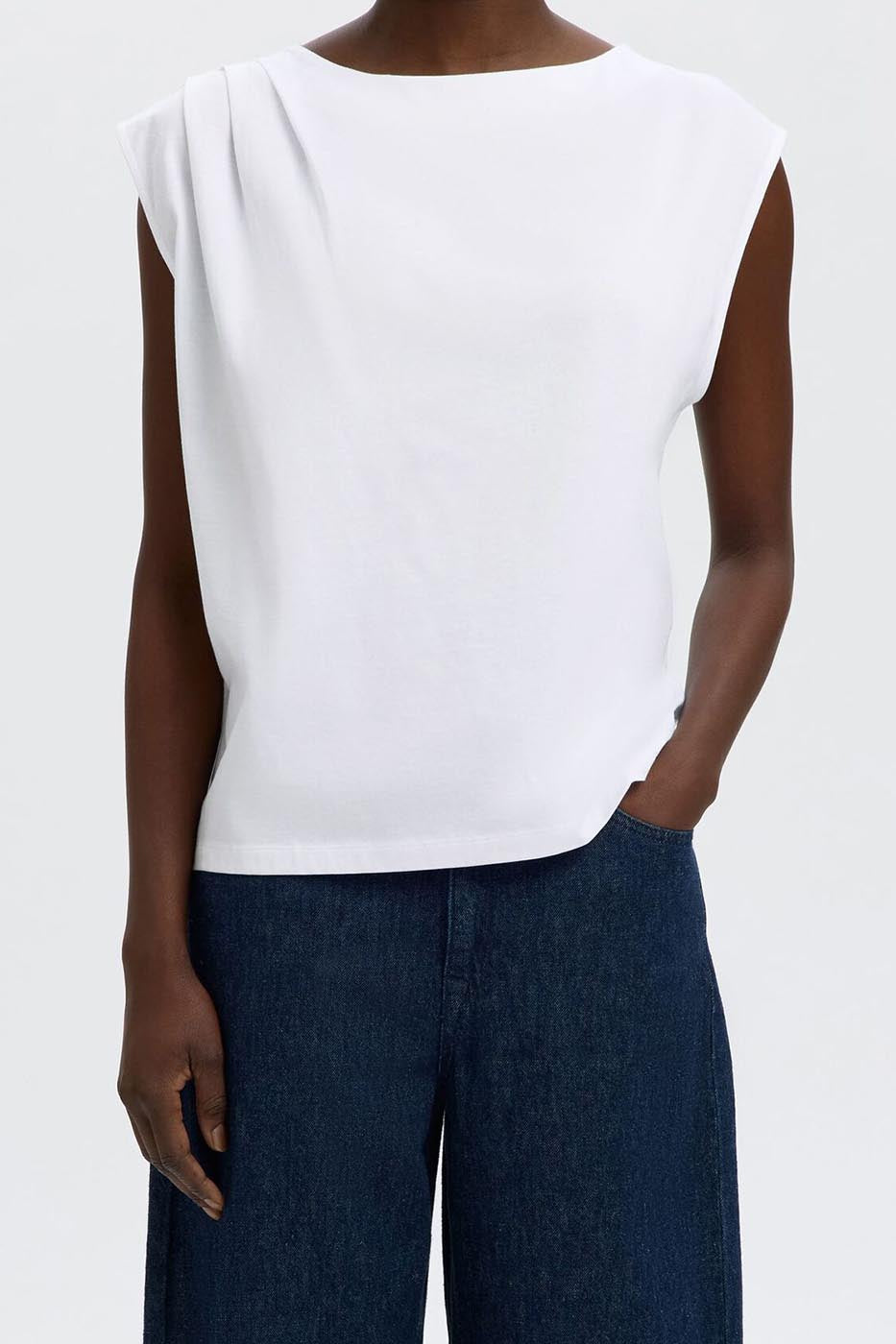 COTON TOP SANS MANCHES