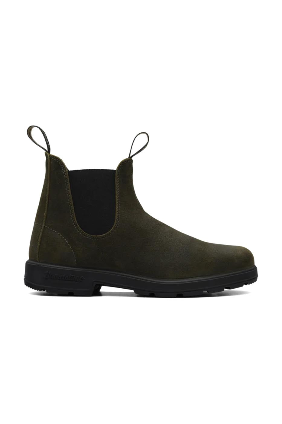 Chelsea Boots #1615 Waxed suede Dark Olive