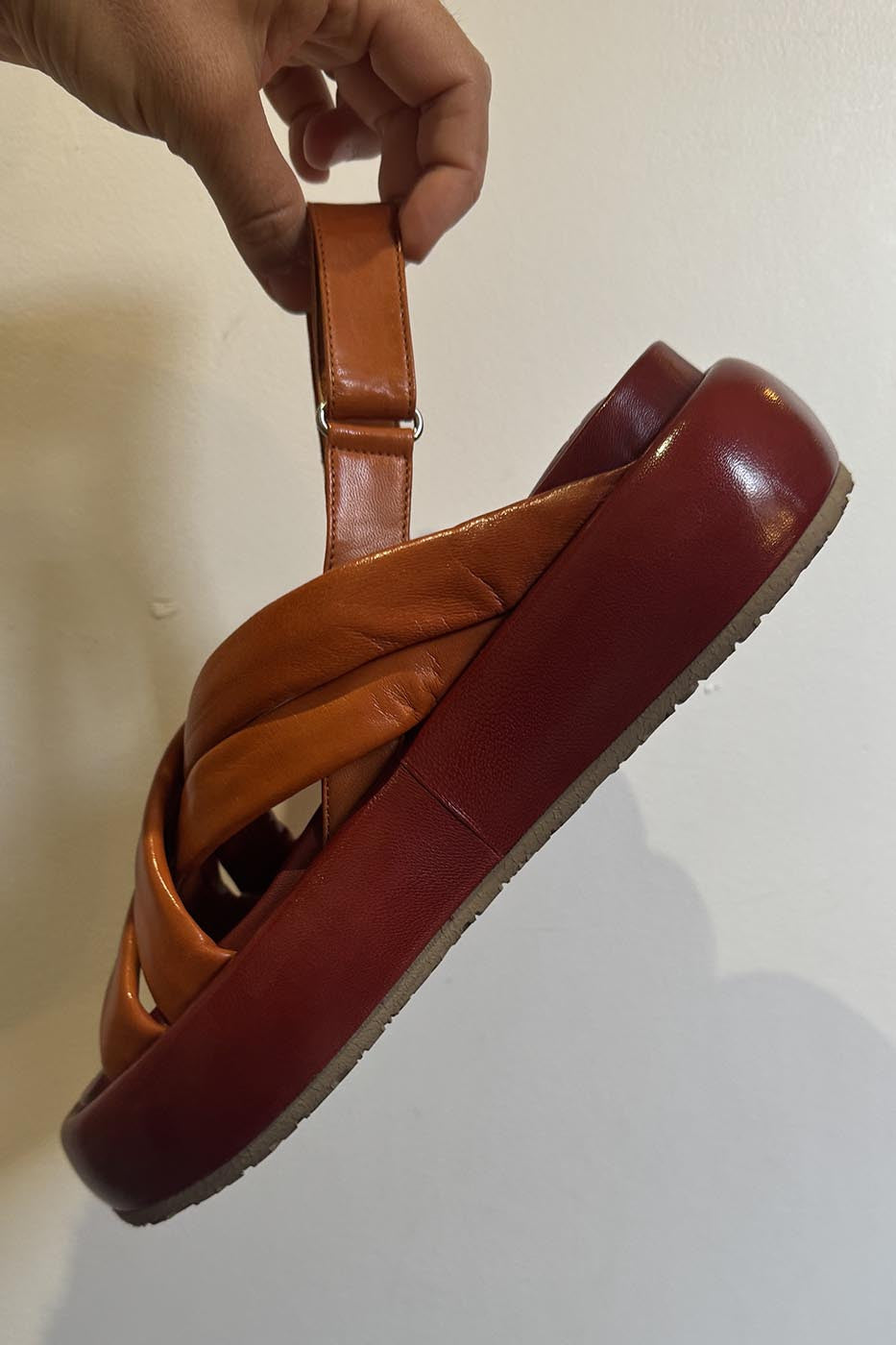 Sandales compensées