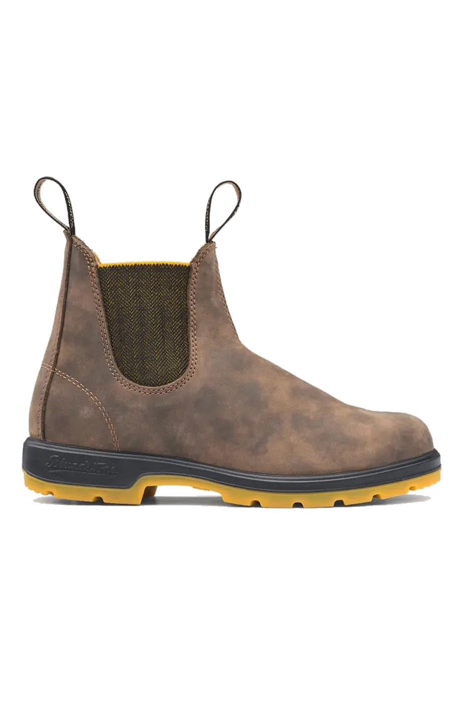 Chelsea Boots #1944 Rustic Brown Mustard