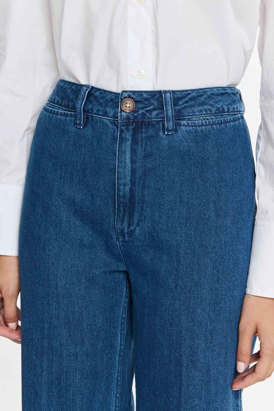 JEANS DROIT LARGE DENIM SWANN