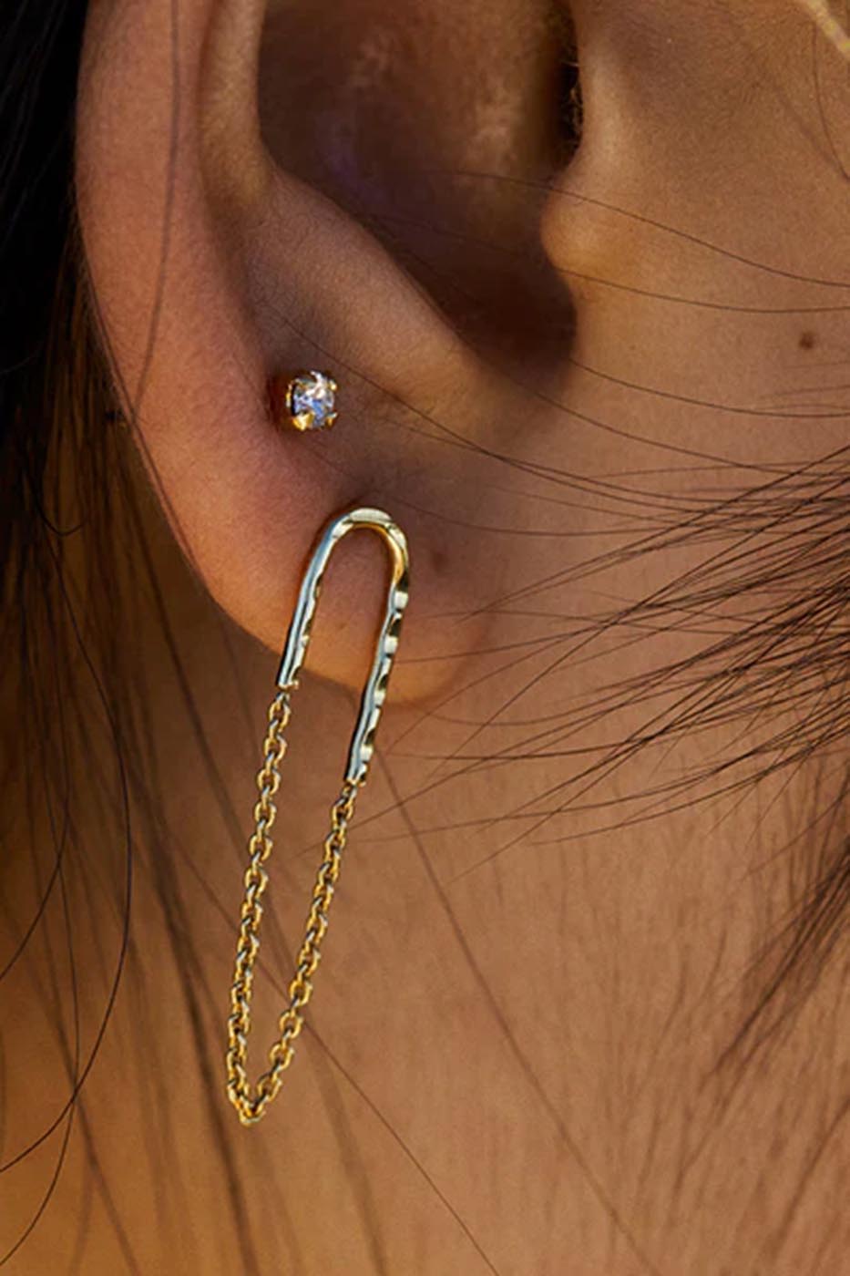 Petites boucles d'oreilles Colette