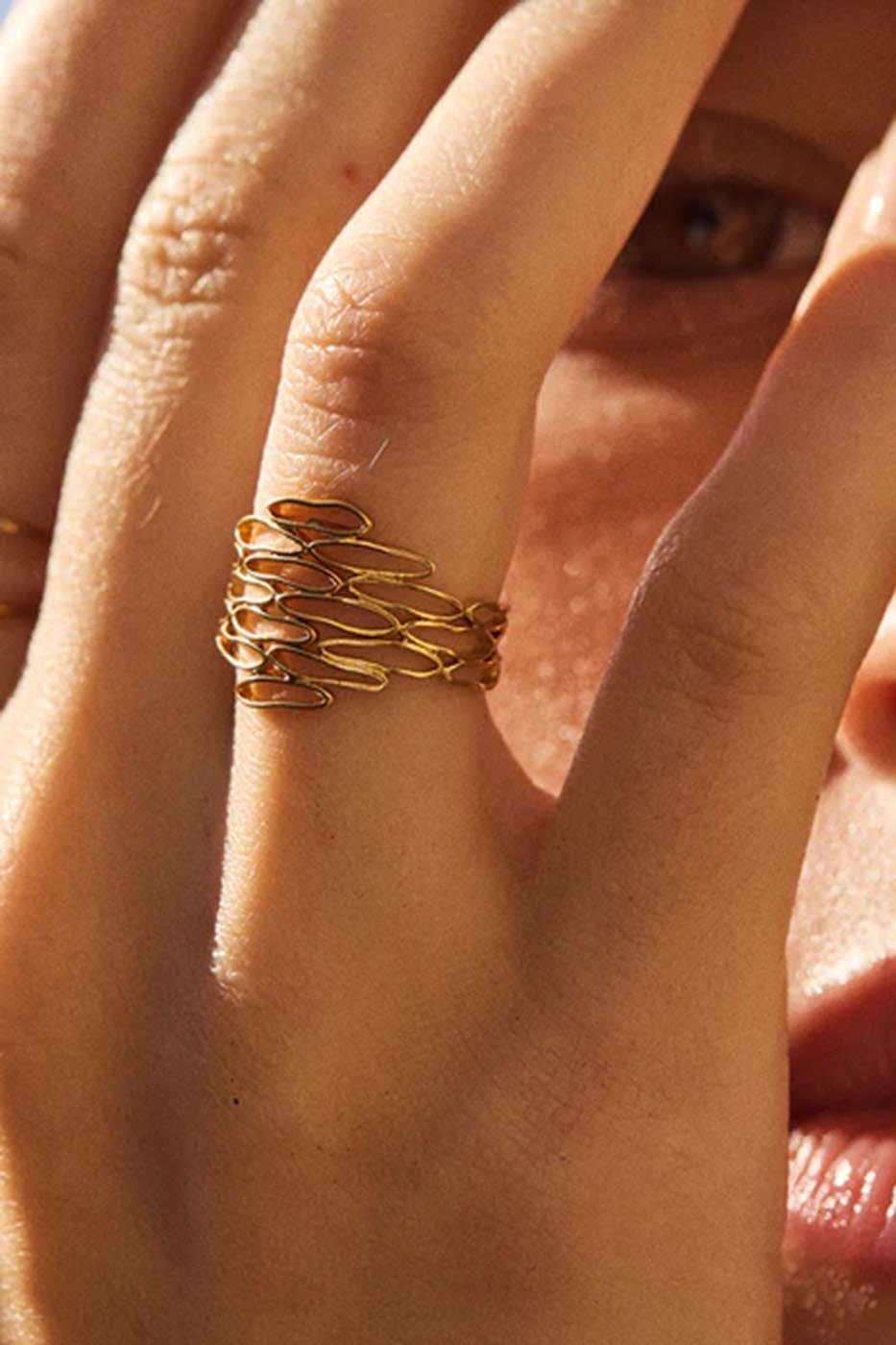 Bague simple diva
