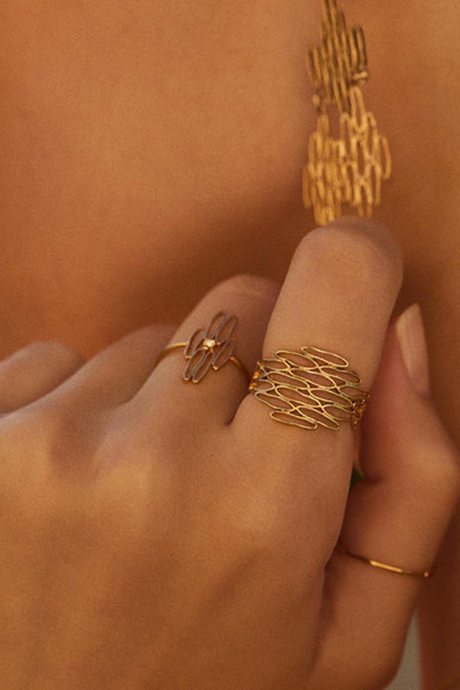 Bague simple diva