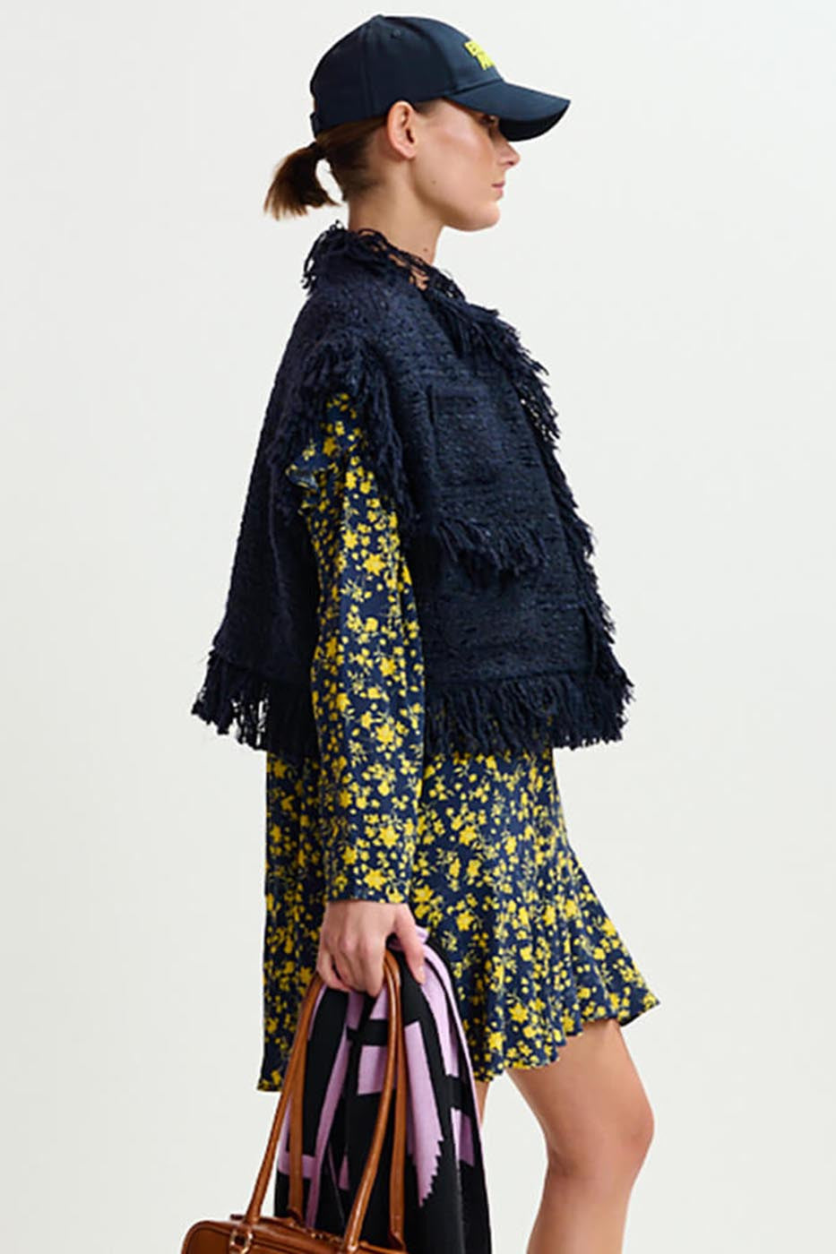 Veste courte sans manches