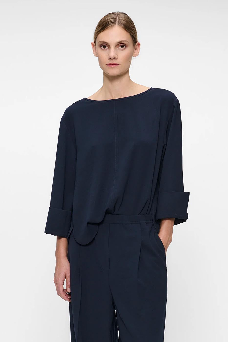 Haut en crêpe Japonais