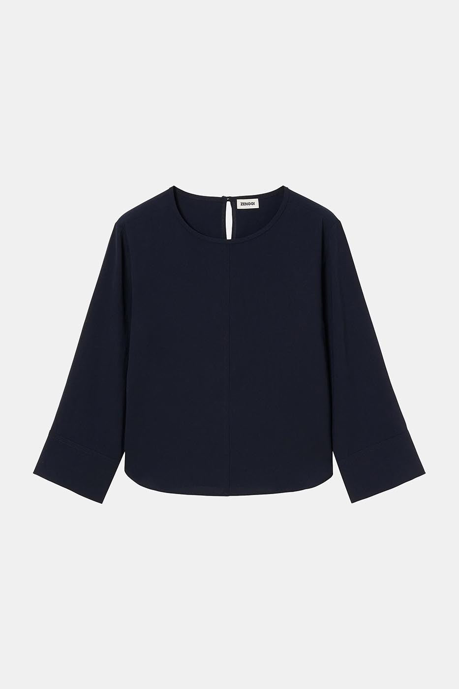 Haut en crêpe Japonais