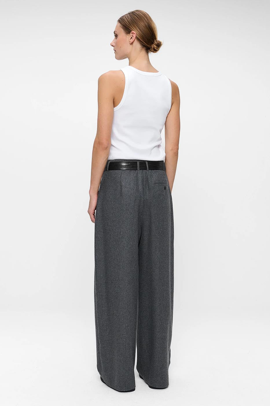 Pantalon en flanelle douce