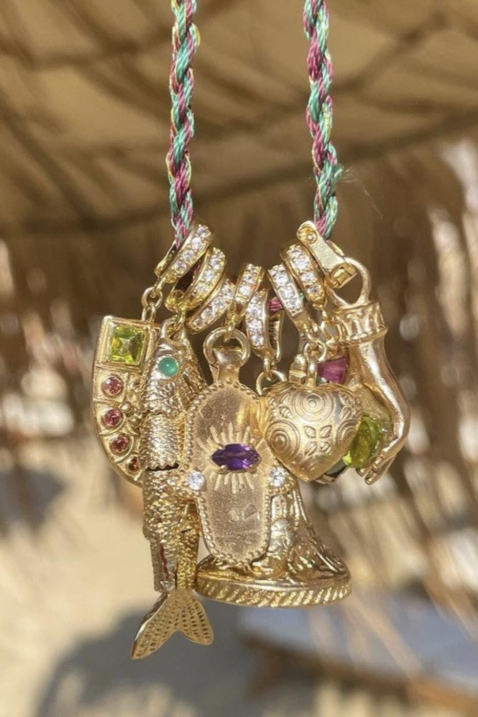 Charm petit bouddha rectangle